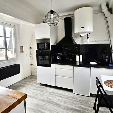 Appartement Vue Tour Eiffel Ligne 14 A Cote De Paris Gentilly Exteriör bild