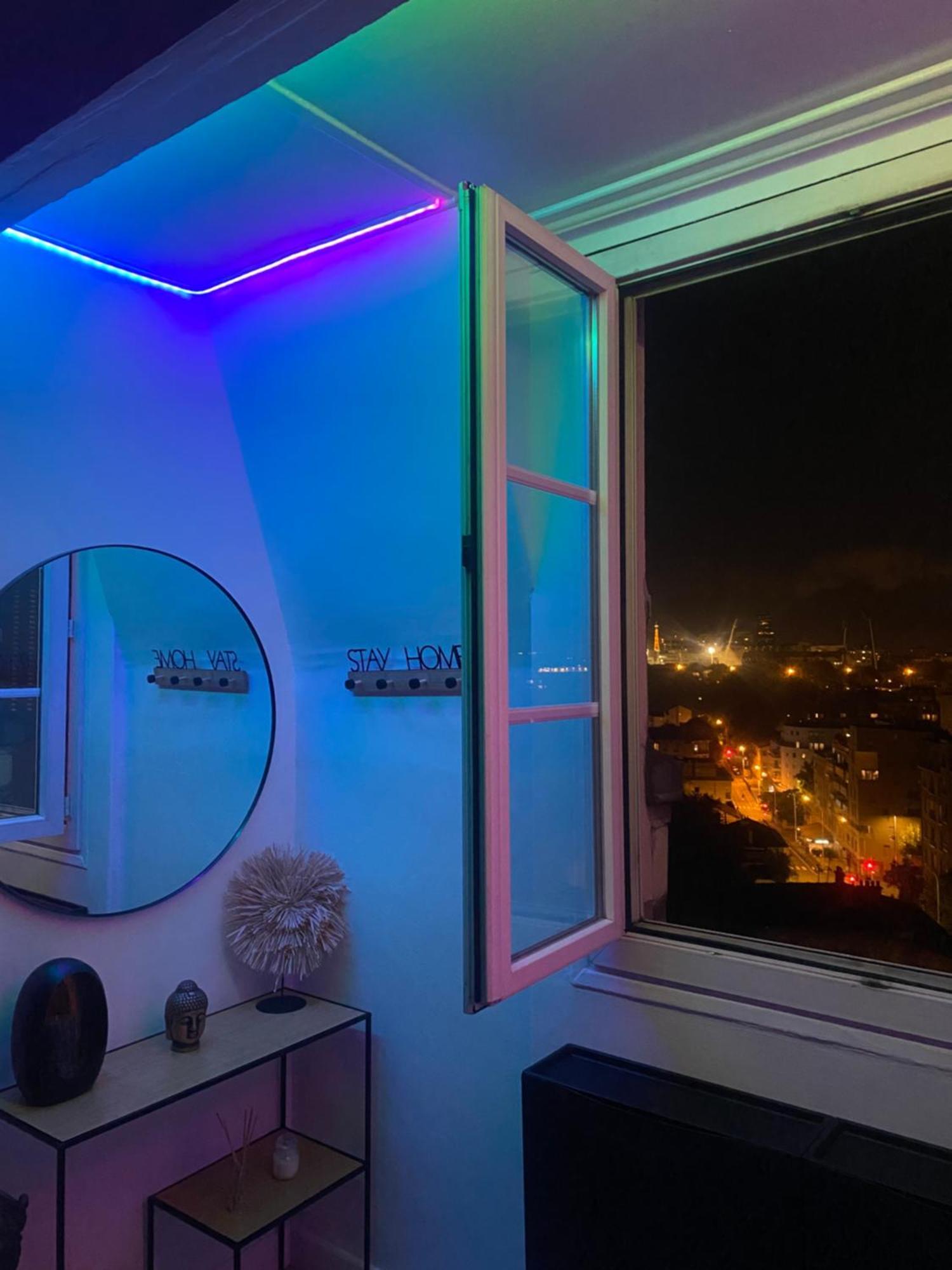 Appartement Vue Tour Eiffel Ligne 14 A Cote De Paris Gentilly Exteriör bild